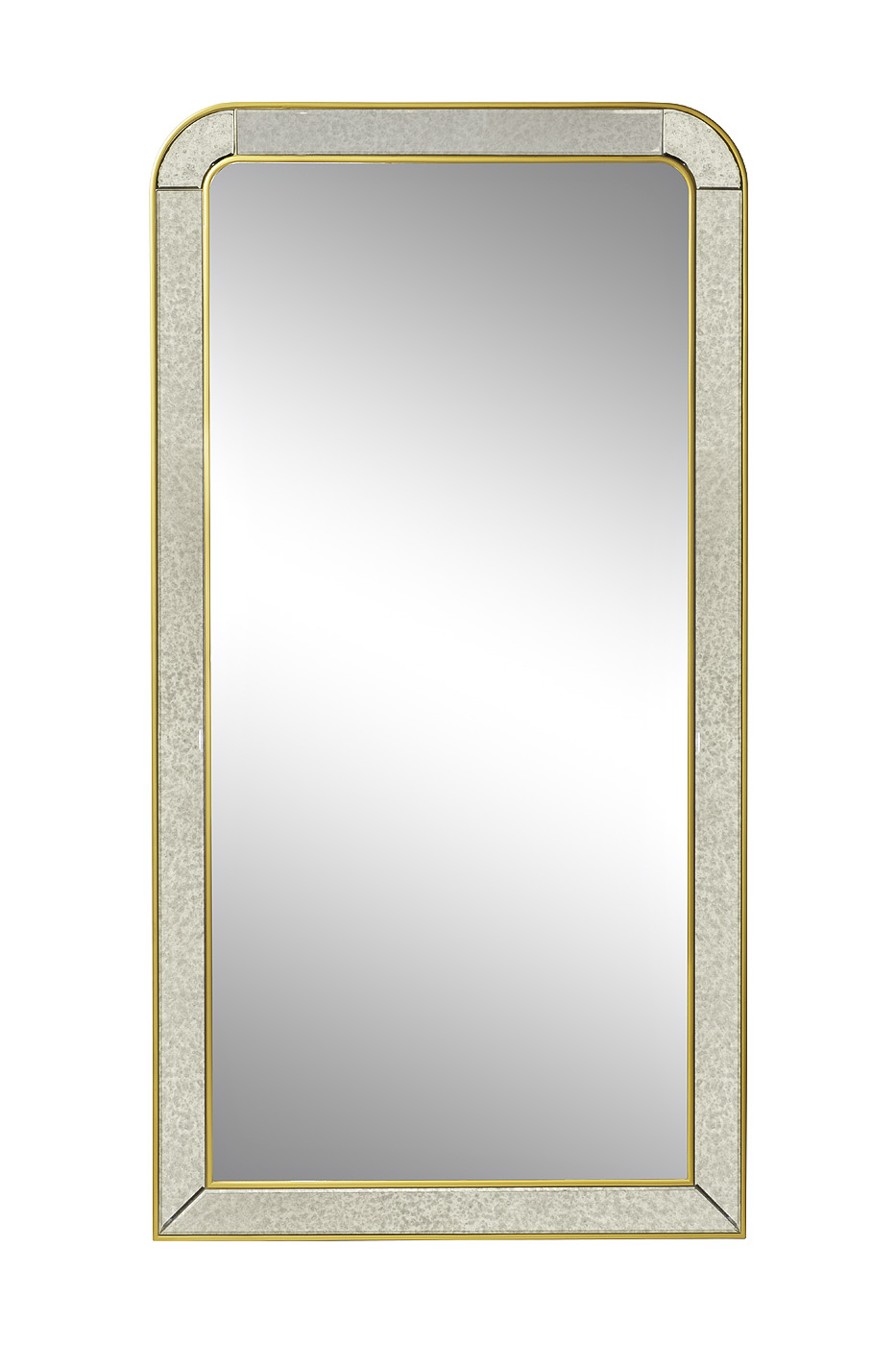 Зеркало напольное в раме антик