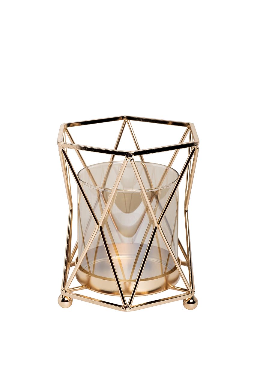 Подсвечник цвет медный  d