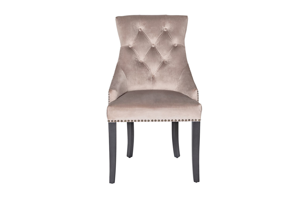 Стул 236 велюр бежевый Riv16 63*56*98