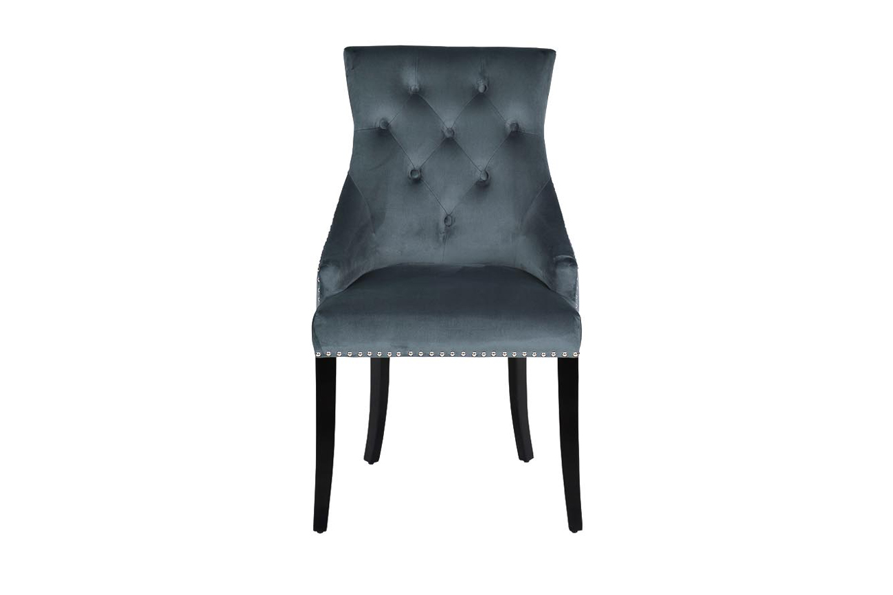 Стул 236 велюр бирюзовый Riv87 63*56*98