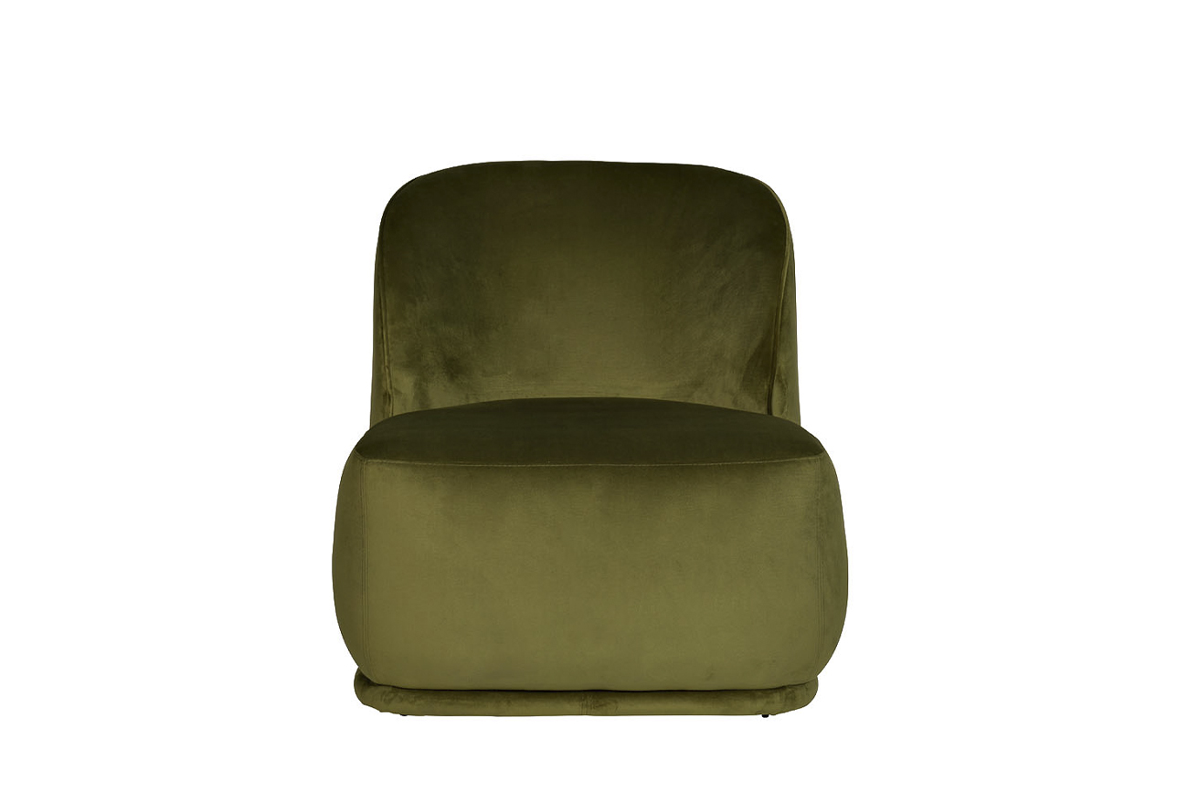 Кресло Capri Basic, велюр оливковый Н-Йорк32