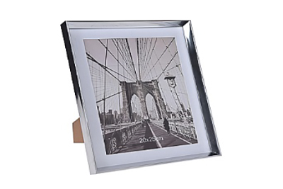 Фоторамка серебристая18*20